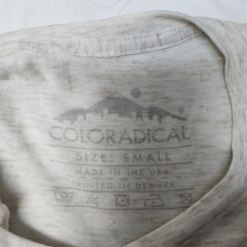 Coloradical Red Rocks Tee Shirt Size S - Picture 3 of 3